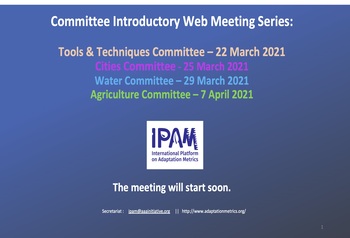 IPAM committees first introductory meetings 
